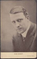 Actor Director King Baggot Universal Studios postcard c 1915 picture