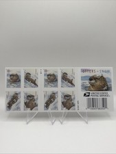 2021 USPS Forever Stamp Otters In Snow Sheet of 20 Collectible Stamps picture