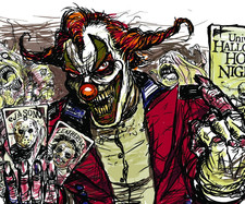 Halloween Horror Nights HUGE COLLECTION DIGITAL ART HUNDREDS OF JACK UNRELEASED picture