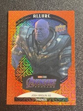2022 UD Marvel Allure #93 🔥 Josh Brolin Thanos Sunrise 🔥 Avengers Endgame picture