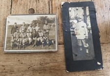 Vintage Early 1900s Springfield Baseball Team Blk & Wht Antique Single Player picture