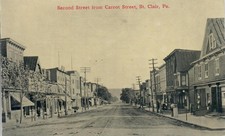 Second Street From Carrot Street St. Clair PA Pennsylvnia Anthracite Region picture
