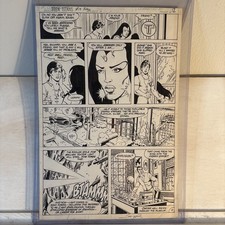Original Art Teen Titans Issue #19 Page 12 (signed) by George Perez - RAVEN picture