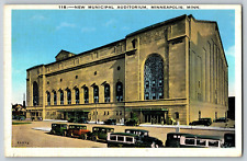 Minneapolis, Minnesota - New Municipal Auditorium - Vintage Postcard, Unposted picture