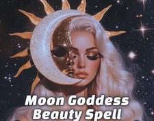 Moon Goddess Beauty Spell - Premium Feminine Glamour, Grace & Magnetic Power | V picture
