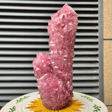 5.8 lb Alum Crystal Cluster Druzy Formation Tower Point Specimen picture