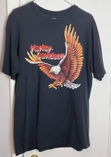 VTG 1988 Harley Davidson Eagle Pikes Peak RK Stratman Single Stitch HD OLP logo picture