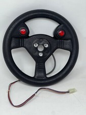 NOS Arcade steering wheel with 2 thumb buttons picture