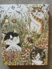 Vintage Cat and Butterfly Stationary 12 Sheets 12 Envelopes NOS picture
