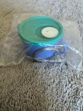 Vintage Tupperware Keychain Crystalwave Soup Mug New & Sealed Mini Gadget NOS picture