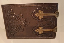 Antique CDV Tintype Photo Album + 60 Images Full picture