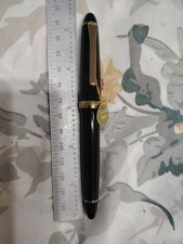SAILOR FOUNDED 1911 BLACK RESIN ROLLER BALL PEN MADE IN JAPAN  picture