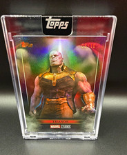 Topps 2025 Marvel the Collector Thanos- Avengers: Infinity War Numbered 06/10 picture