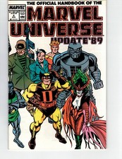 Marvel Universe Update '89 #2 G/VG Marvel Comic Books CHECK SCANS VIBRANT picture