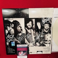 LA GUNS signed AUTO vinyl LP album Tracii Guns Phil Lewis +3 JSA Certified  picture