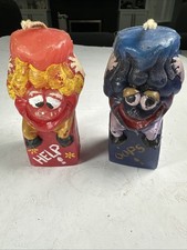 Vintage 1960-1970s Weird Puff N Stuff Sid Marty Croft Looking Candles picture