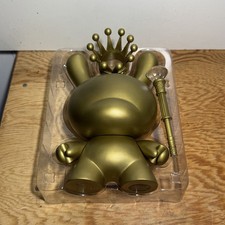 Kidrobot 8 Inch Gold King Dunny by Tristan Eaton - 10 Year Anniversary picture