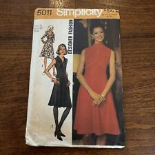 Vintage McCall’s 5011 Sewing Pattern Size 16 Dress Uncut picture