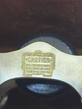 Antique CARTIER Paris Opera Glasses with leather case in working order picture