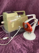 Vtg 1970s Oster Countertop Ice Crusher Model 552 & handcrank