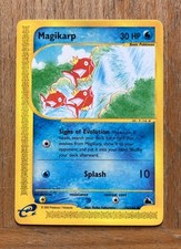 Magikarp 75/144 Non Holo Pokemon Card LP Skyridge Set WOTC Vintage picture