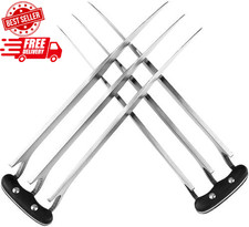 One Pair of Stainless Cosplay Steel Wolverine Claws picture