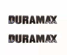 Duramax Silverado Hood Letter Logo Emblem Badge Decal Replacement Chevrolet picture