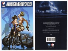Megacity 909 #4 (NM 9.4) Good Girl Art Lee Cover B Variant DDP 2004 Devil's Due picture