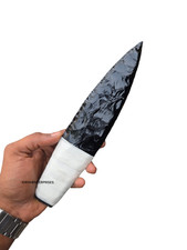 Handcrafted Obsidian Knife: Thread-Wrapped Handle, 10
