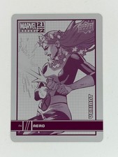 2021-22 Upper Deck Marvel Annual Aero Magenta Variant Printing Plate picture