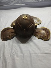 Vintage Roman Gladiator Style Helmet Replica picture