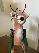 Vintage 1965 Annalee Reindeer Mobilitee picture