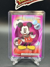 2026 Topps Chrome Disney #50 Mickey Mouse Magenta Refractor /399 picture
