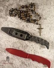 NEW Dynamis Alliance Revere Pro Kit 80CRV2 Double Edge Fixed Blade + Trainer picture