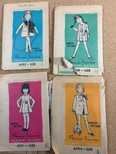 OOP RARE VTG 6 FLORENCE EISEMAN PATTERNS VOGUE / BUTTERICK/SIMP SIZE 4 LOT F1 picture