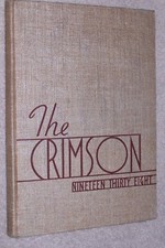 1938 Goshen High School Yearbook Annual Goshen Indiana IN - Crimson picture