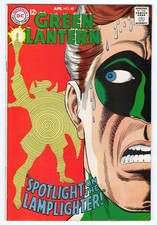 Green Lantern 60 1968 DC Comics F- 5.5 1st App Lamplighter picture