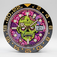 ROLEX GMT-Master II ZOMBIE Luxury Watch Coaster Acrylic Bar Desk Decor Gift picture