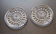 Pair /Set ~ Waterford Crystal OVERTURE Drink Coasters /Small  4