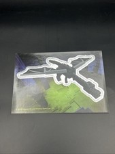2015 (JNX) JINX MINECRAFT COLLECTIBLE FOIL ROOKIE ENDER DRAGON STICKER CARD RC picture