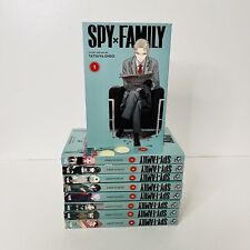 Spy x Family Vol 1-9 English Manga Lot By Tatsuya Endo Comics Humor YA Action VG picture
