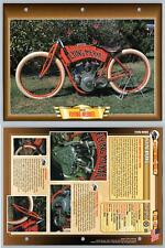 Flying Merkel - 1910 - Vintage Motorbikes - Atlas Motorbike Fact File Card picture