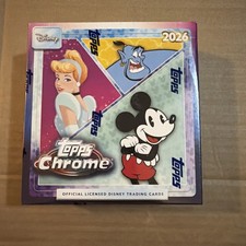 Topps 2026 Topps Chrome Mega Disney Factory Sealed Box In Hand picture