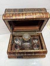Rare vintage liquor Decanter Set From Late 1800’ - 1920’s picture