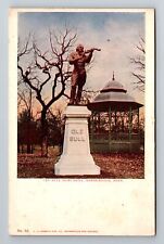 Minneapolis MN-Minnesota, Ole Bull Monument, Antique Vintage Souvenir Postcard picture