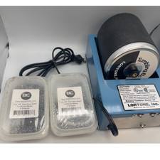 Lortone 3A Rotary Tumbler 3lb + 2lb Stainless Steel Jewelry Media**SALE** picture