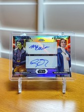 2024 Topps Chrome Star Wars Dual Autograph /25 Hera Syndulla Mon Mothma picture