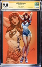 Amazing Spider-Man #9 CGC 9.8 Variant Signed J. Scott Campbell 1:100 Marvel picture
