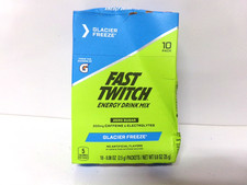 Gatorade 1 Box FAST TWITCH 10 Powder Sticks GLACIER FREEZE Caffeine 2026 READ F4 picture