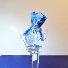 RARE Iris ARC Swarovski Crystal Ltd Ed Blue Iris Flower #67/750 Original Box picture